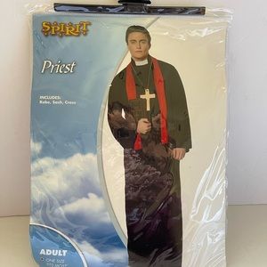Spirit Halloween O/S Adult Priest Costume